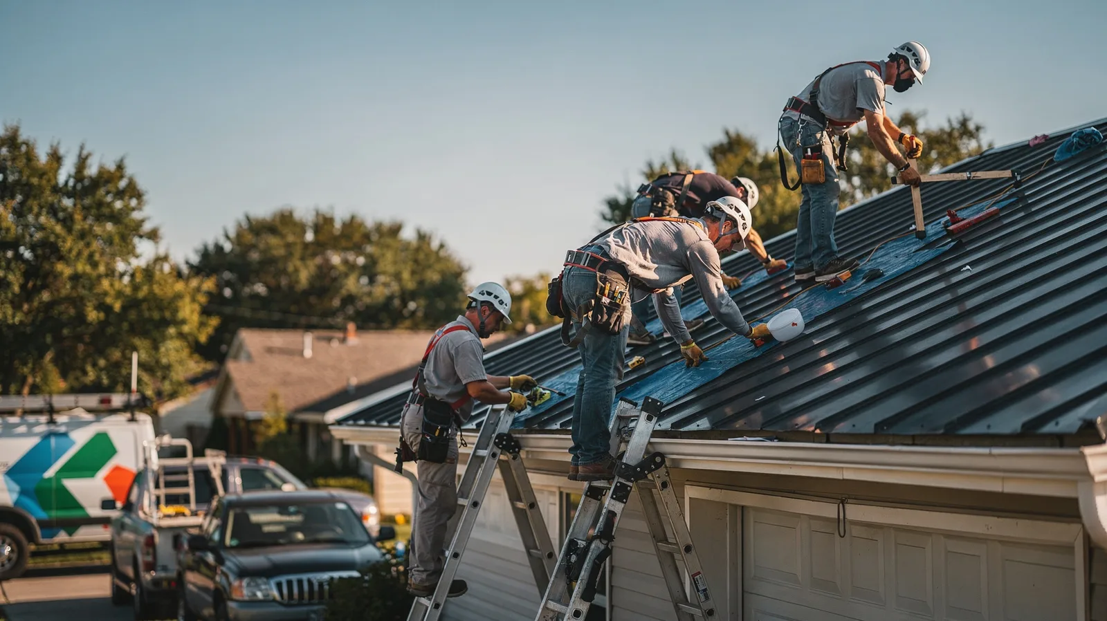 Metal Roof Installation in Versailles, NY near me